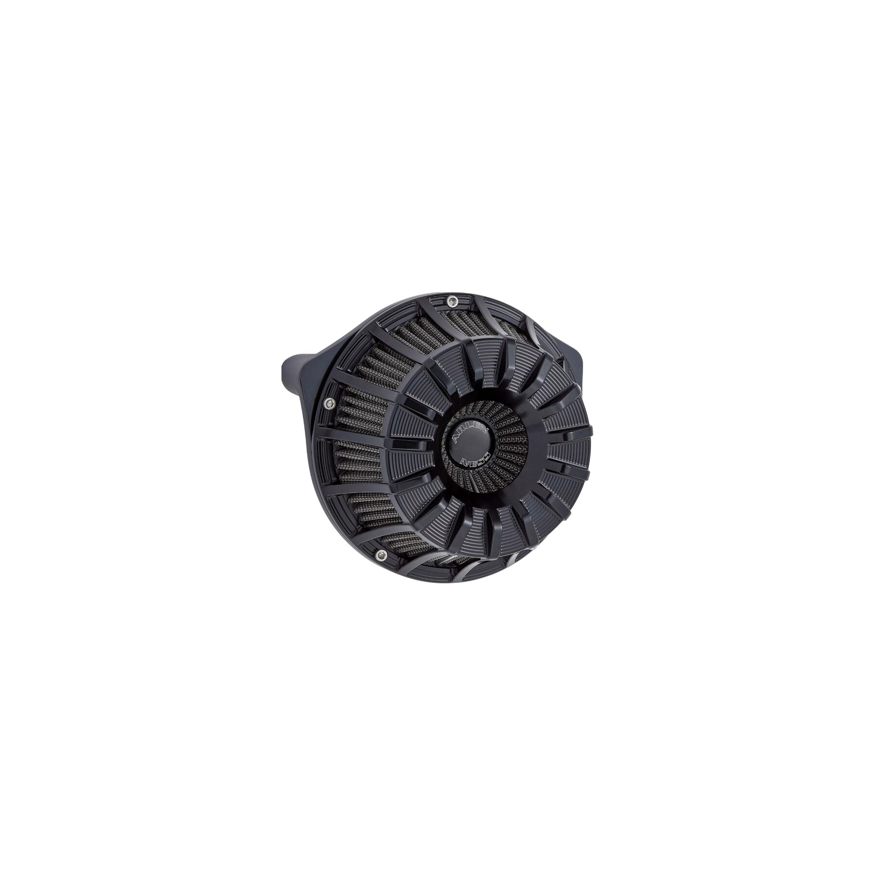 Arlen Ness 15-Spoke Inverted Series Air Cleaner Kit For Harley Nightst