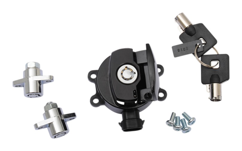 Robbyさん専用 Drag Specialties Ignition Switch And Saddlebag Lock Kit For Harley