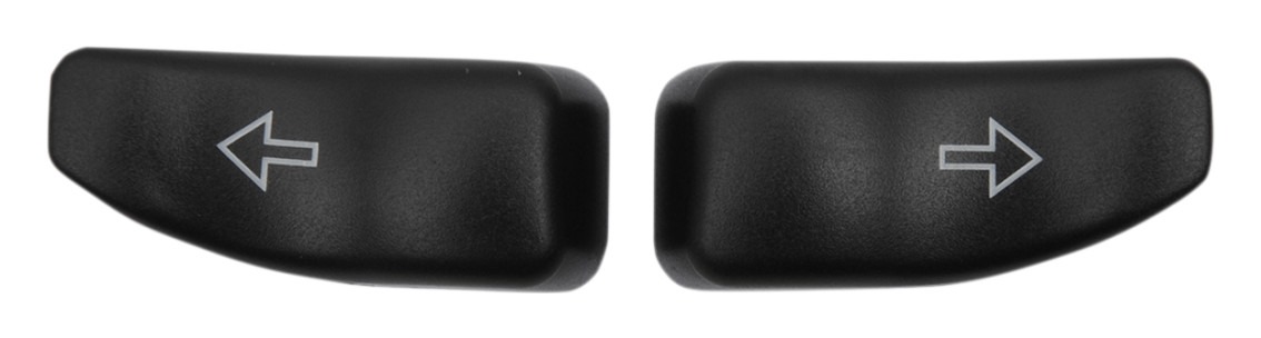 Drag Specialties Turn Signal Switch Extension Caps For Harley FLHR / FLRT 2014-2025 N/A