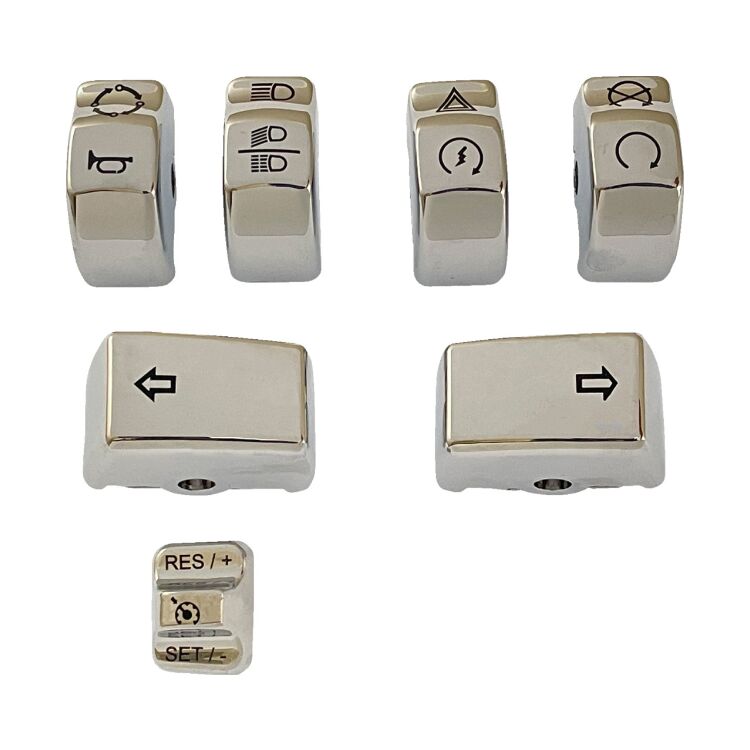 Drag Specialties Switch Caps For Harley 2012-2025