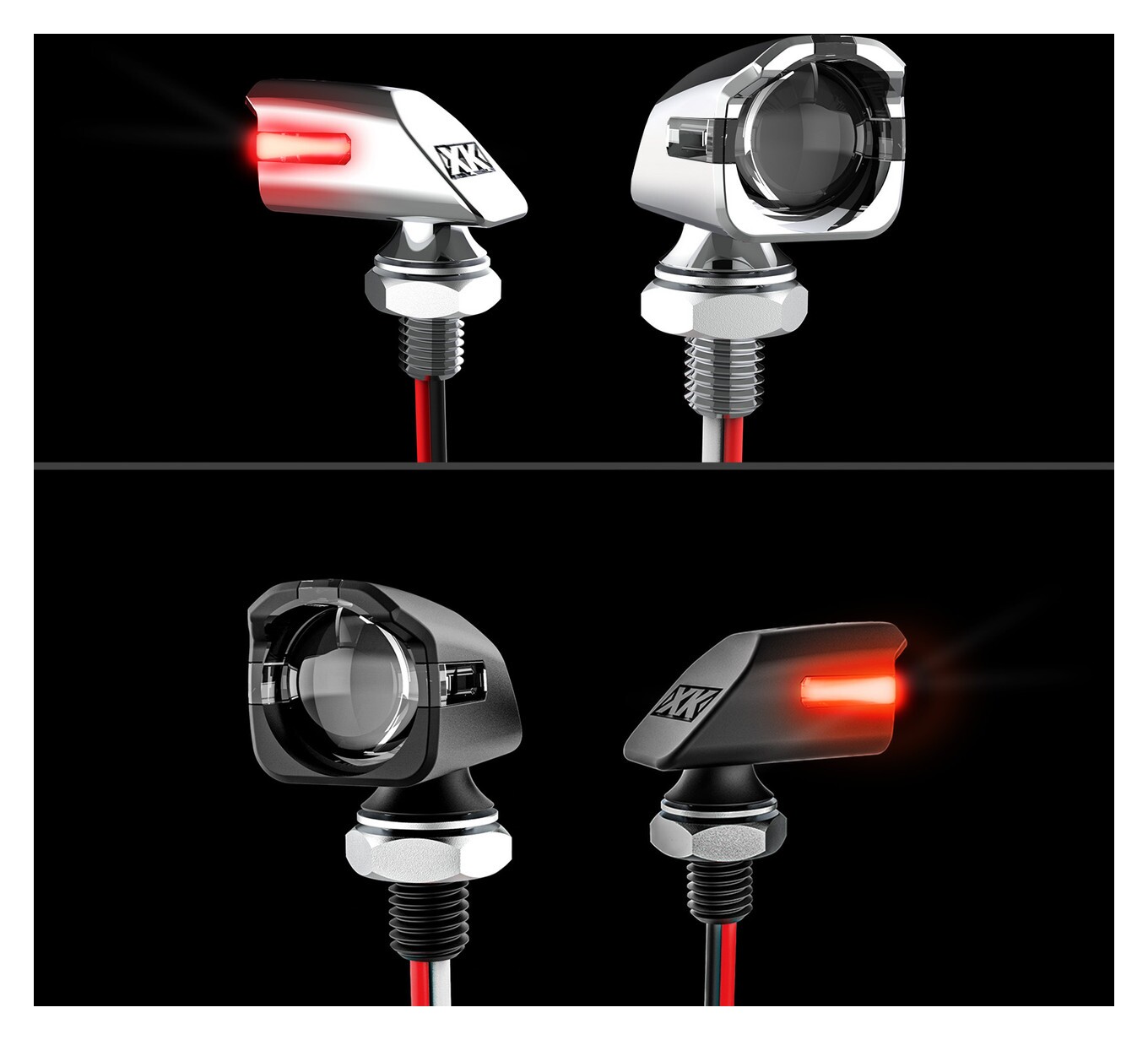 XKGLOW Mini Turnz LED Turn Signals - RevZilla