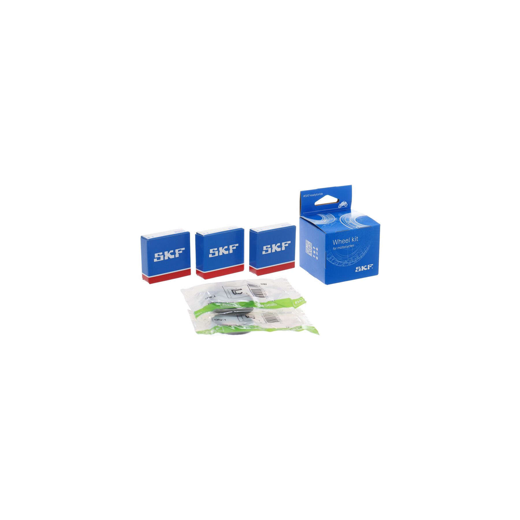 SKF Front Wheel Bearing / Seal Kit Honda 125cc-450cc 2000-2026