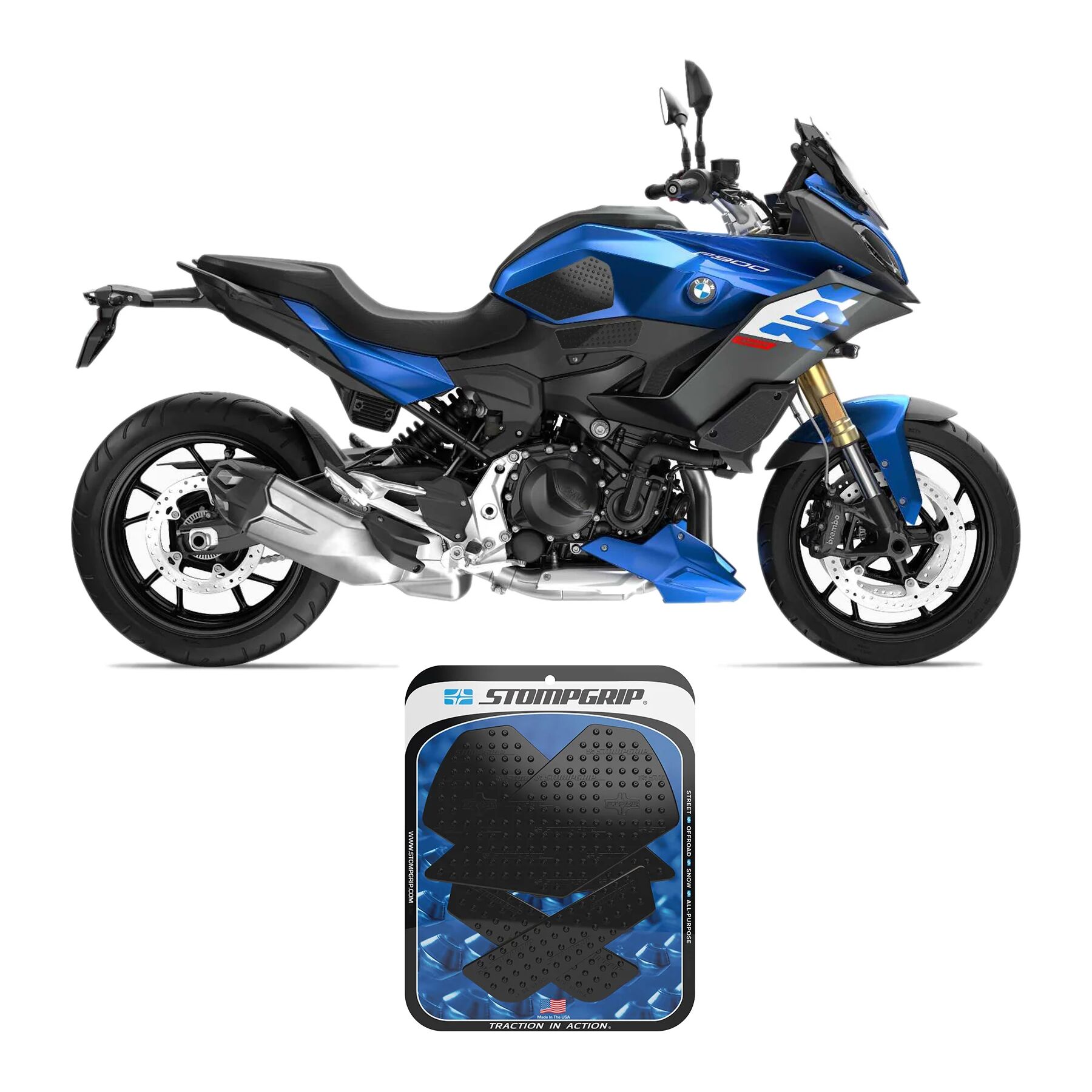 Stompgrip Tank Pad BMW F900XR 2020-2026