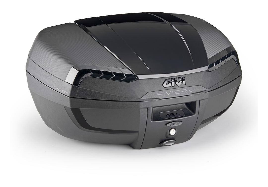 Bauletto GIVI E46NT2 Riviera 46L - Per Moto, Con Piastra Monolock E Schienalino - Foto 8