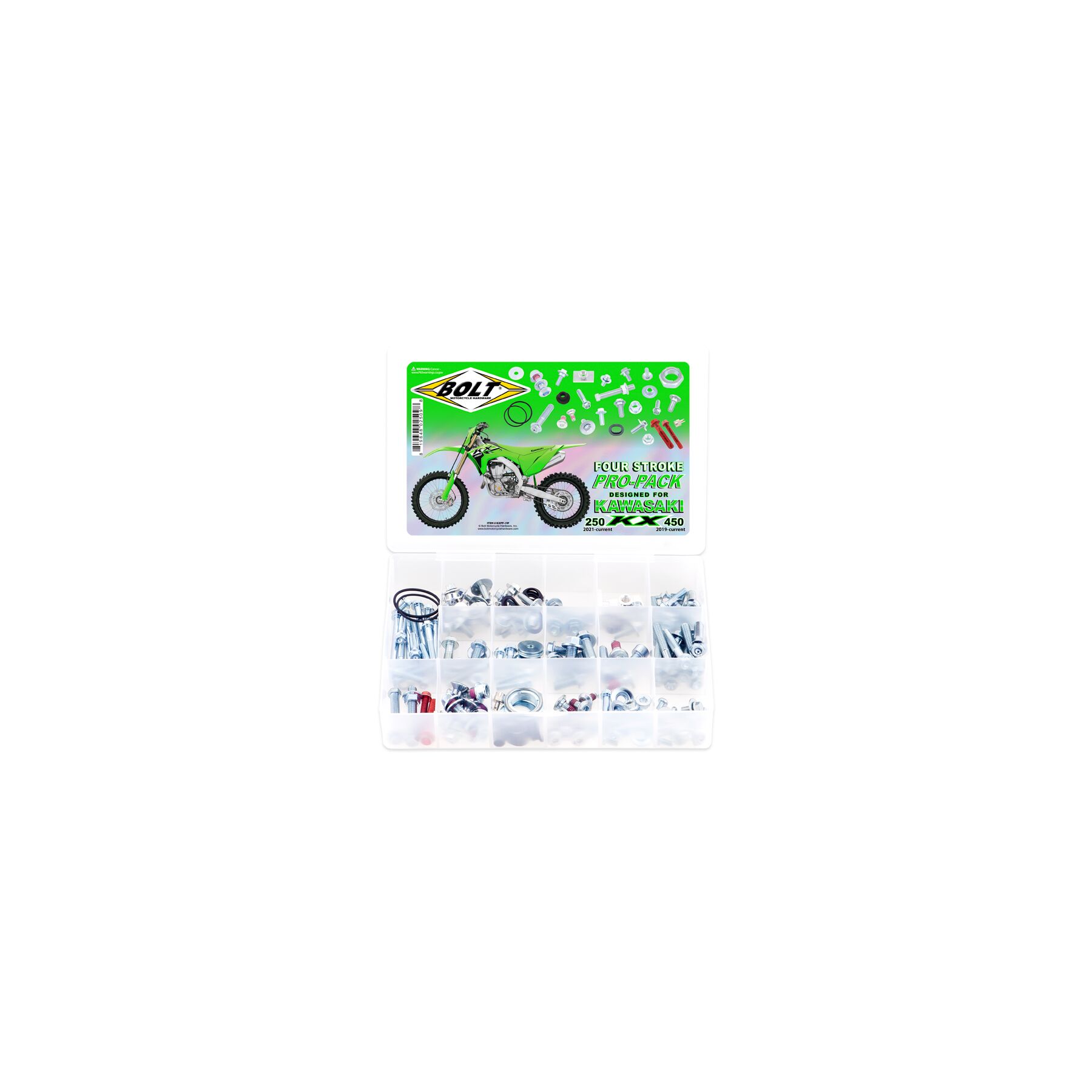 Bolt Hardware Pro Pack Kawasaki KX250 / KX450 2019-2024