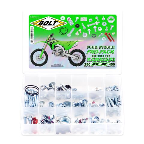 Bolt Hardware Pro Pack Kawasaki KX250 / KX450 2019-2024
