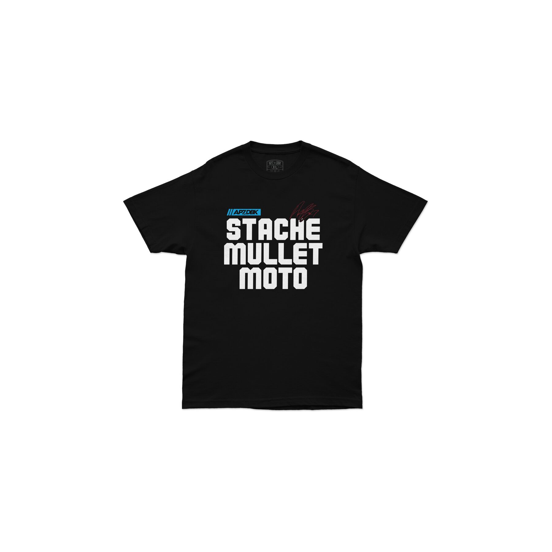 DBK Stache Mullet Moto T-Shirt