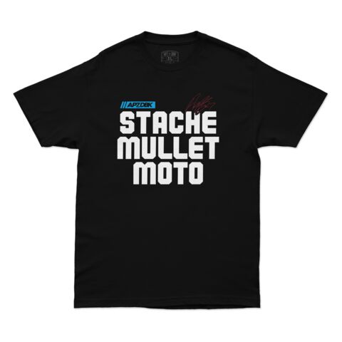 DBK Stache Mullet Moto T-Shirt