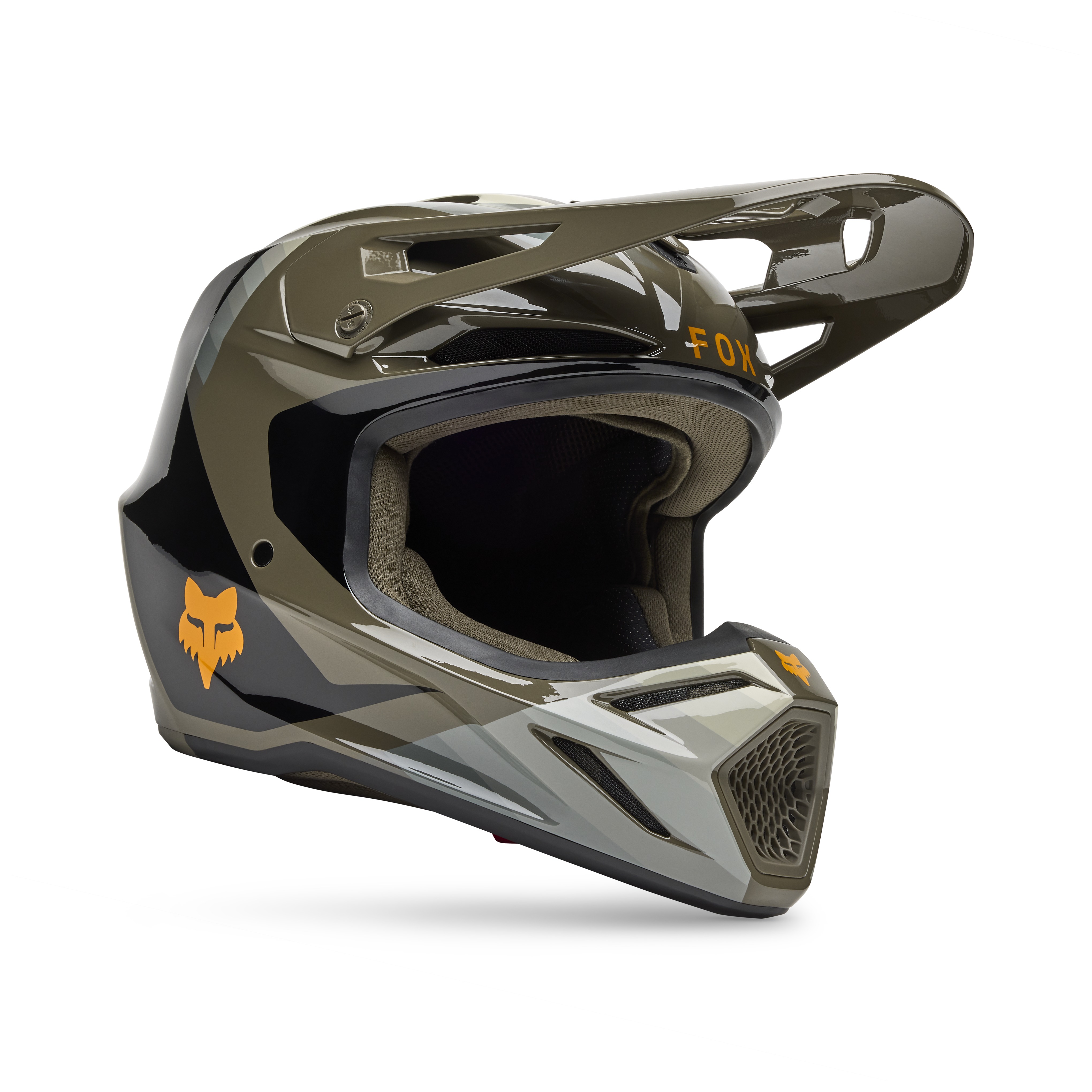 Fox Racing V3 Fade Helmet - RevZilla