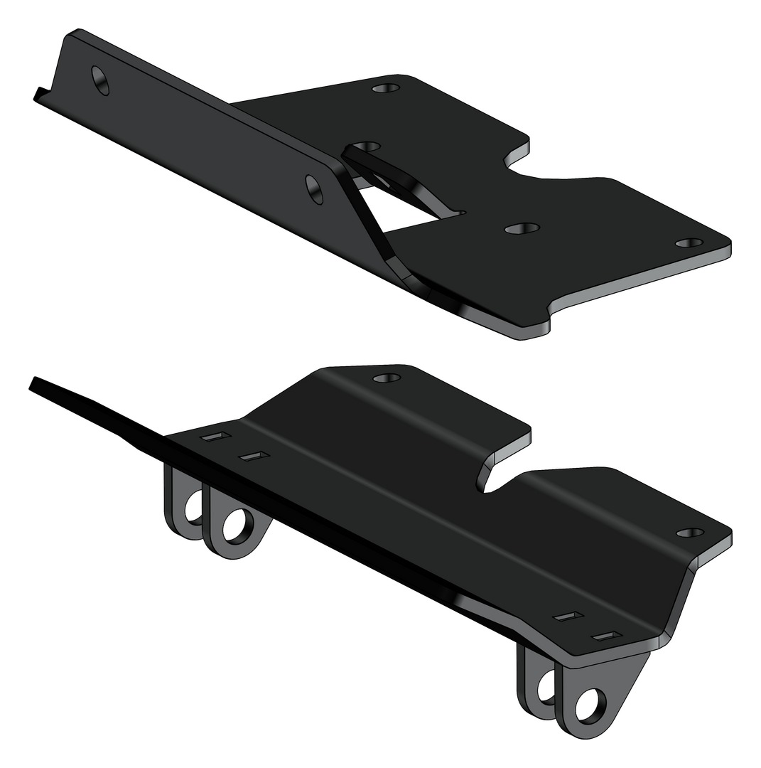 KFI UTV Front-Mount Plow Mount Kawasaki Ridge 2024 undefined