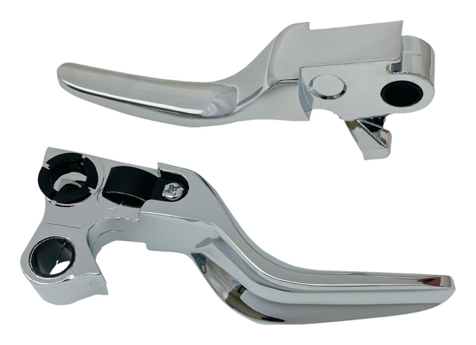 Drag Specialties Shorty Lever Set For Harley 1996-2017 N/A