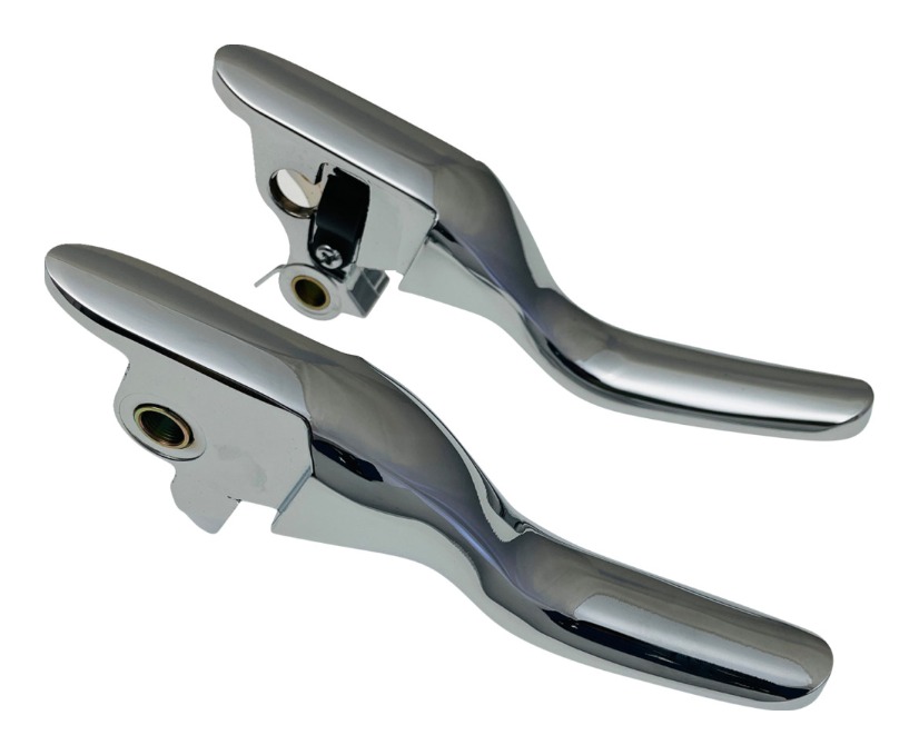 Drag Specialties Shorty Lever Set For Harley Touring 2021-2025 N/A
