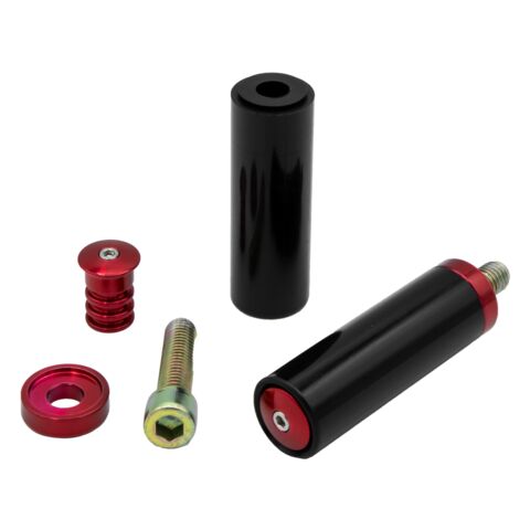 Santoro Fabworx Frame Mount Rear Peg Replacement Sliders For Harley Softail 2018-2025