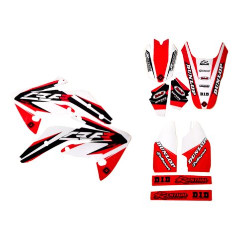 FLU Designs PTS 6 Graphics Kit Honda CRF250R 2004-2009