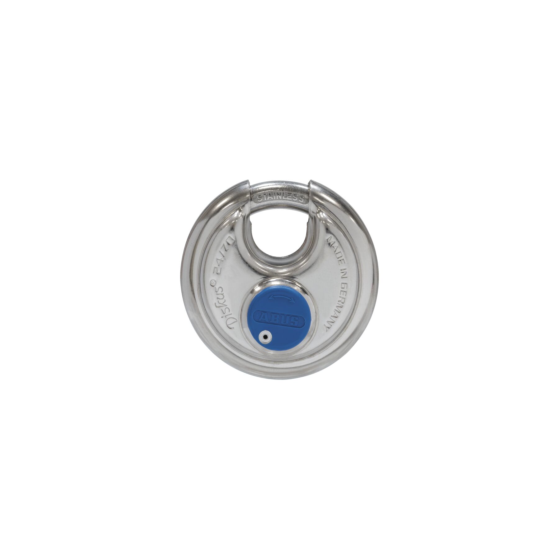 ABUS 24IB Diskus Padlock With Blue Cover