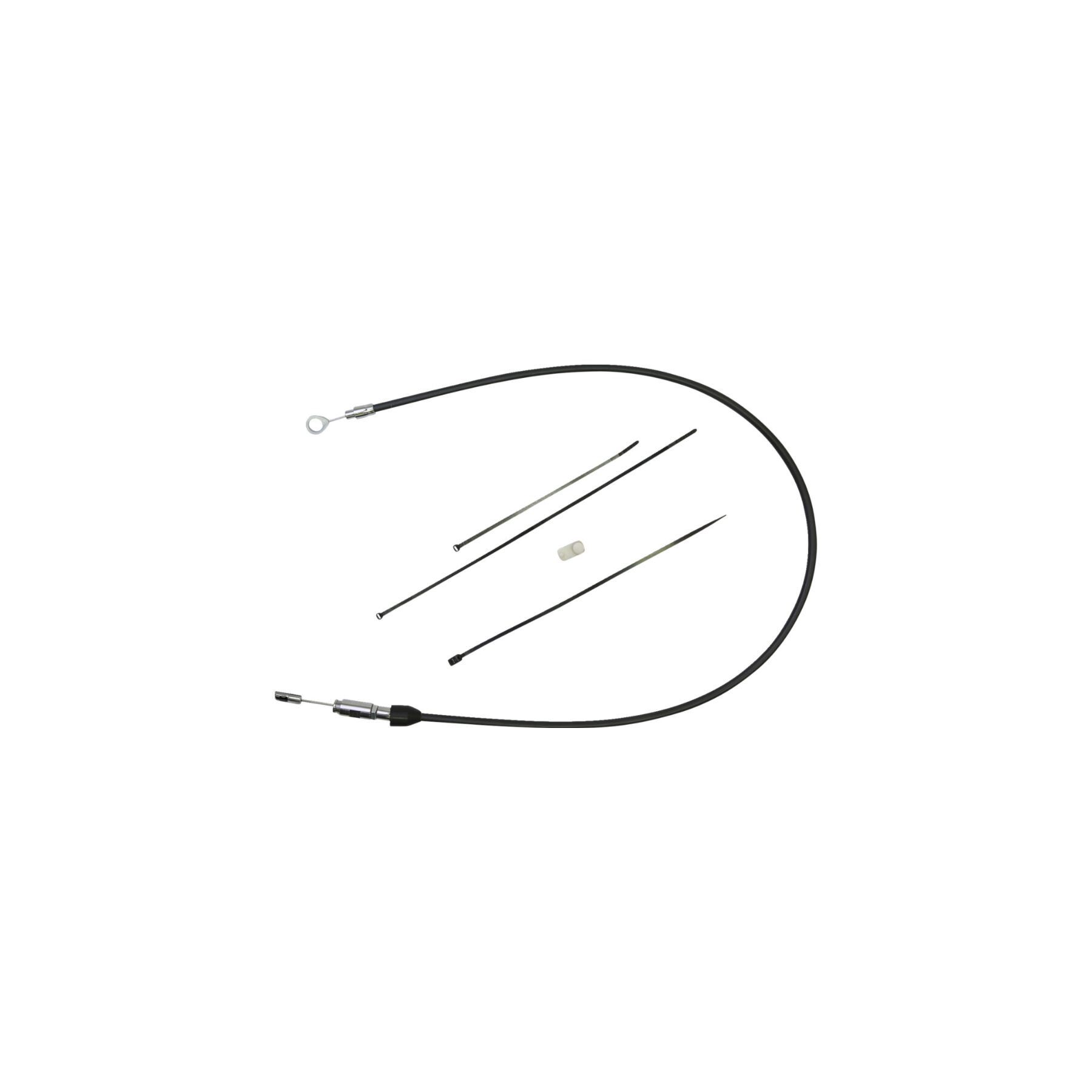 Drag Specialties Stock Length Upper Clutch Cable For Harley Softail FX