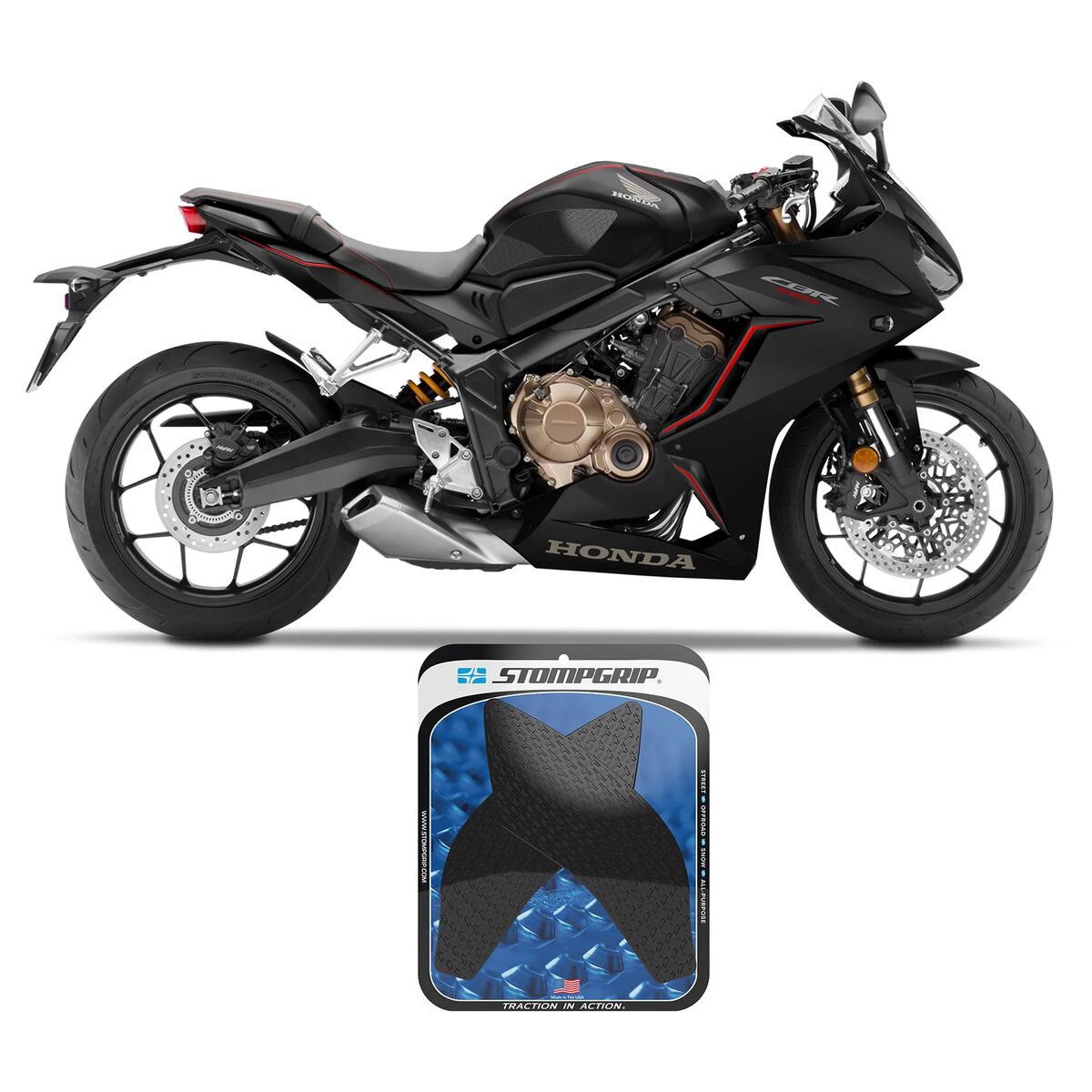Stompgrip Tank Pad Honda CB300R Cb650R CBR650R 2019-2025