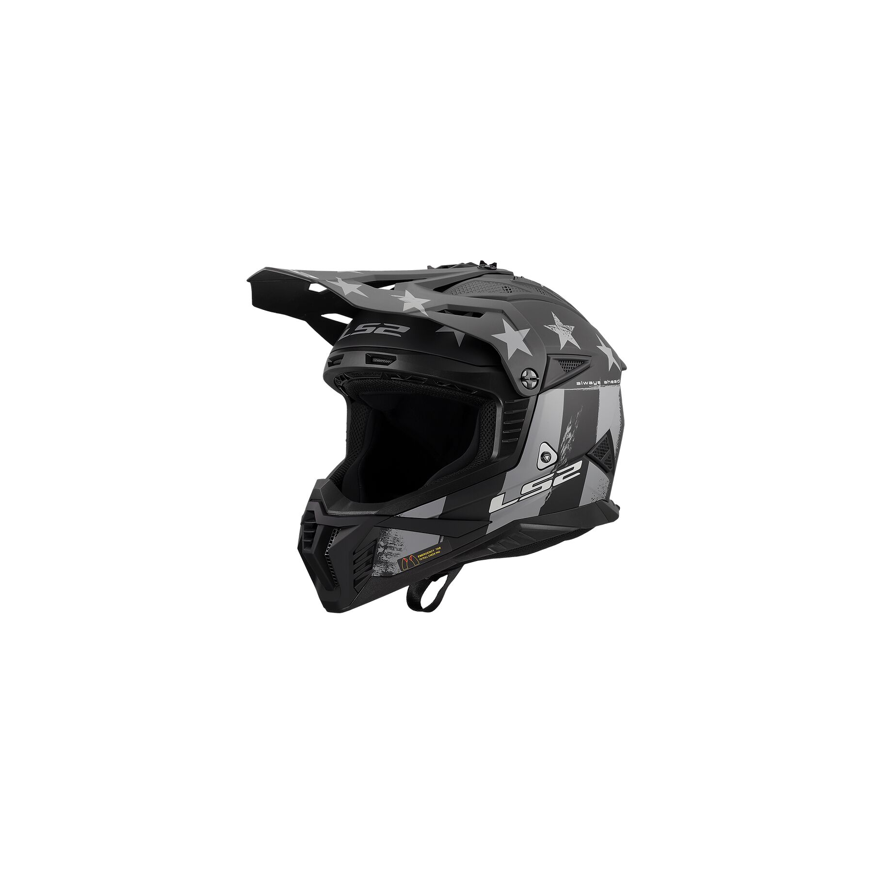 LS2 Gate II Battle Scar Helmet