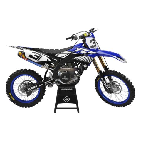 FLU Designs PTS 6 Graphics Kit Yamaha YZ125 / YZ250  2006-2014