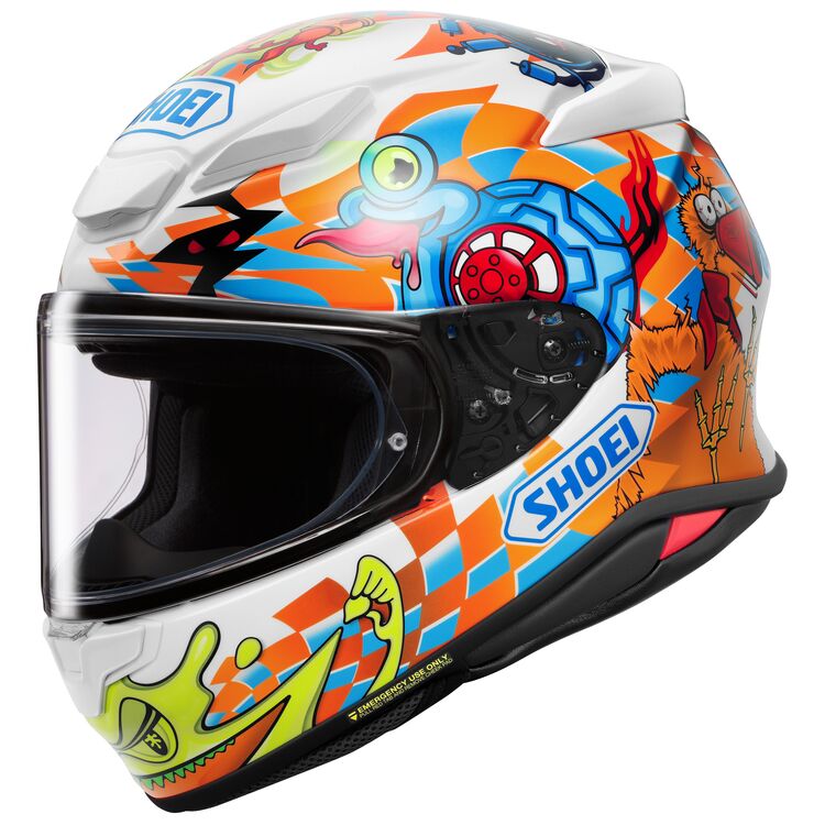 White/Blue/Orange