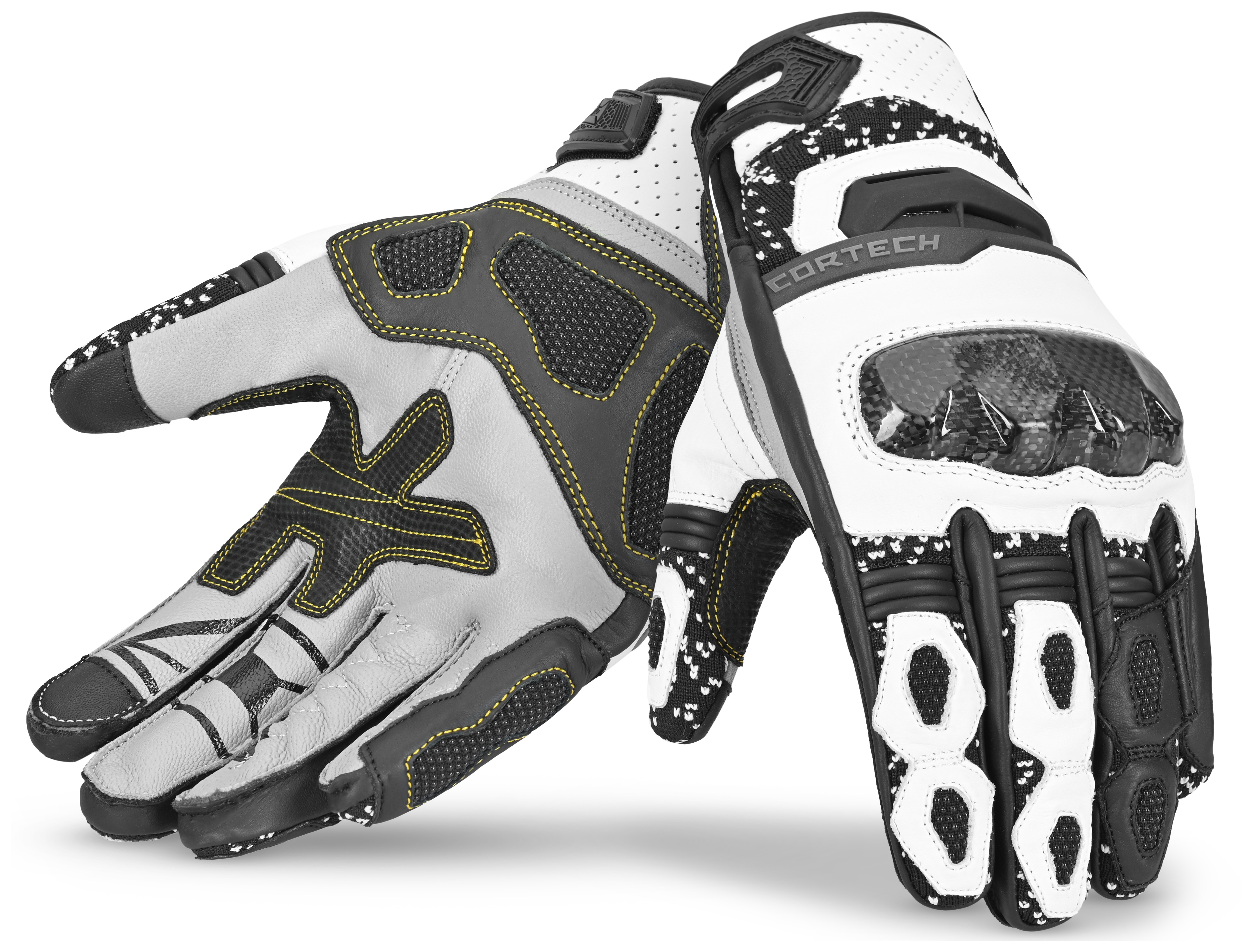 CORTECH REVO ST V2 GLOVE BK/WT 