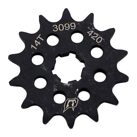 Driven Racing 420 Lightweight Steel Front Sprocket Kawasaki Z125 Pro 2017-2025