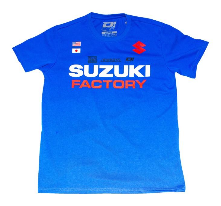 D'COR Visuals Suzuki Factory T-Shirt N/A