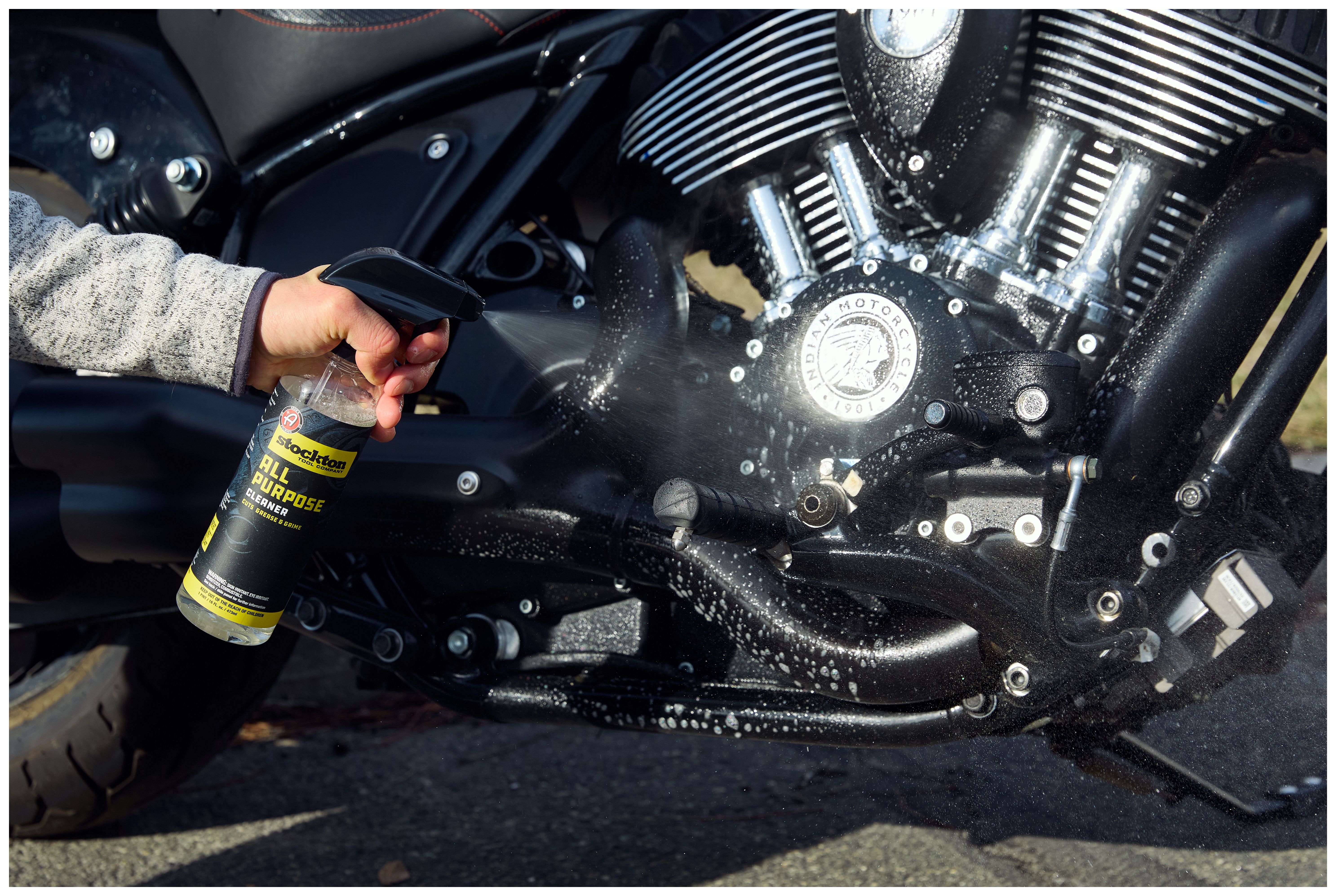 Stockton X Adam's All Purpose Cleaner - RevZilla