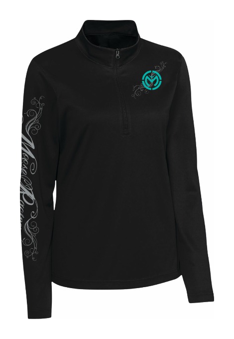 Moose Racing Flourish Women's Quarter Zip Pullover L