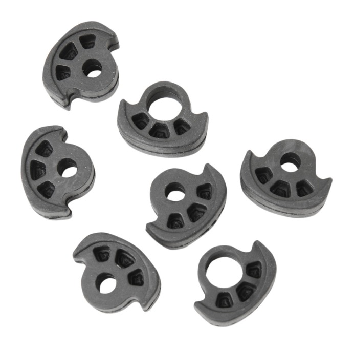 Drag Specialties Soft-Ride Footpeg Replacement Rubber - RevZilla