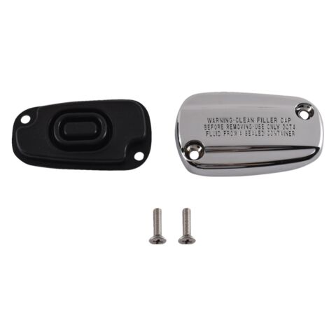 Drag Specialties Rear Master Cylinder Cover For Harley