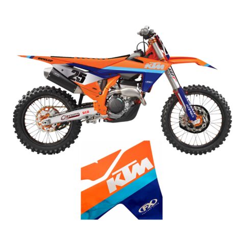 Factory Effex Candy Chrome Trim Kit KTM 125cc-450cc 2018-2023