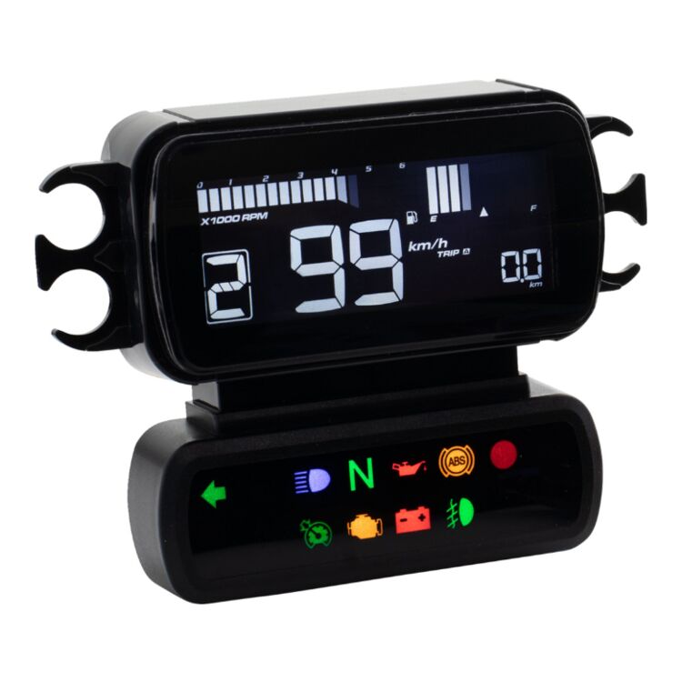 Koso D2 LCD Multifunction Meter For Harley