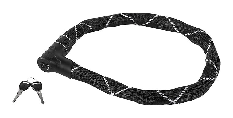 ABUS Iven 8200 自転車用ロック 最大レベル9 ABUS Iven 8200 Armor Cable Lock - RevZilla