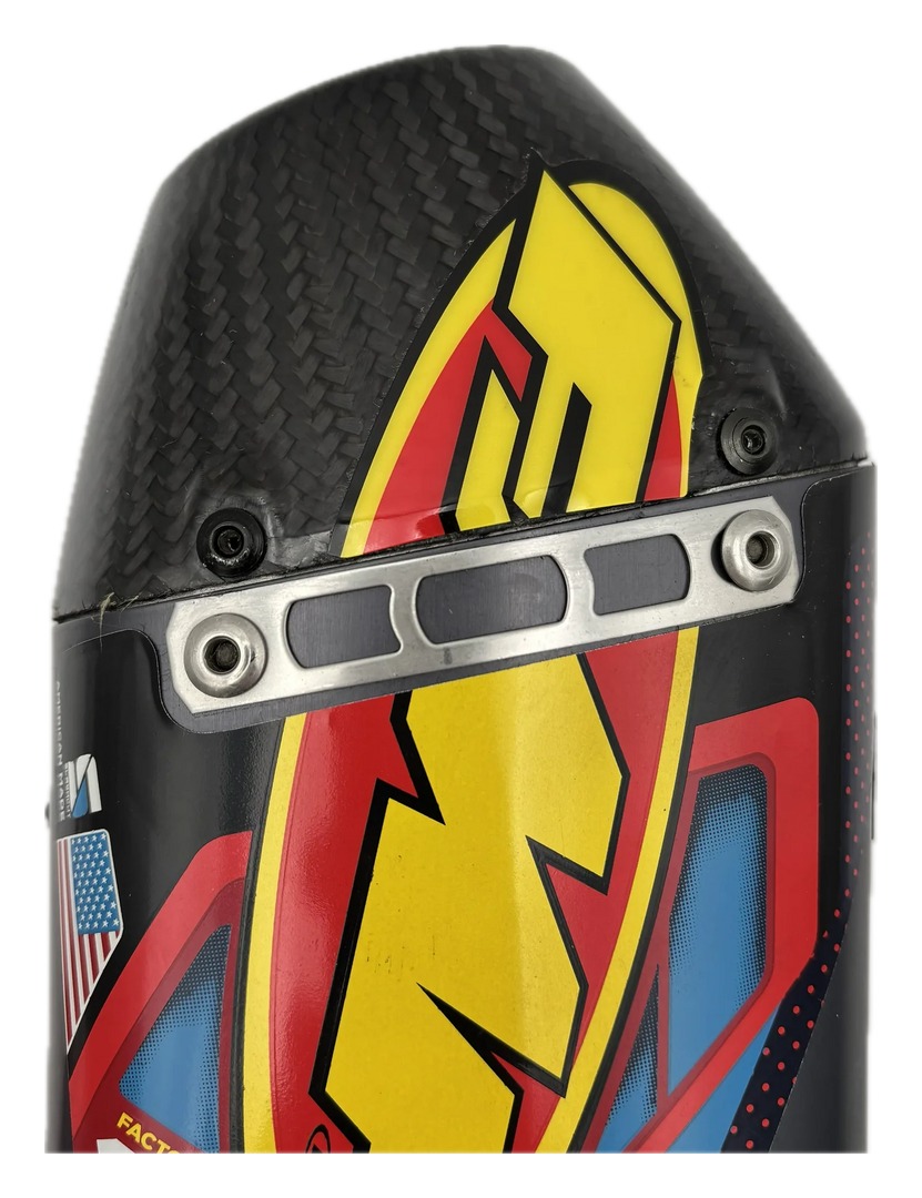 FMF Factory 4.1 External Carbon Fiber Replacement End Cap Kit N/A