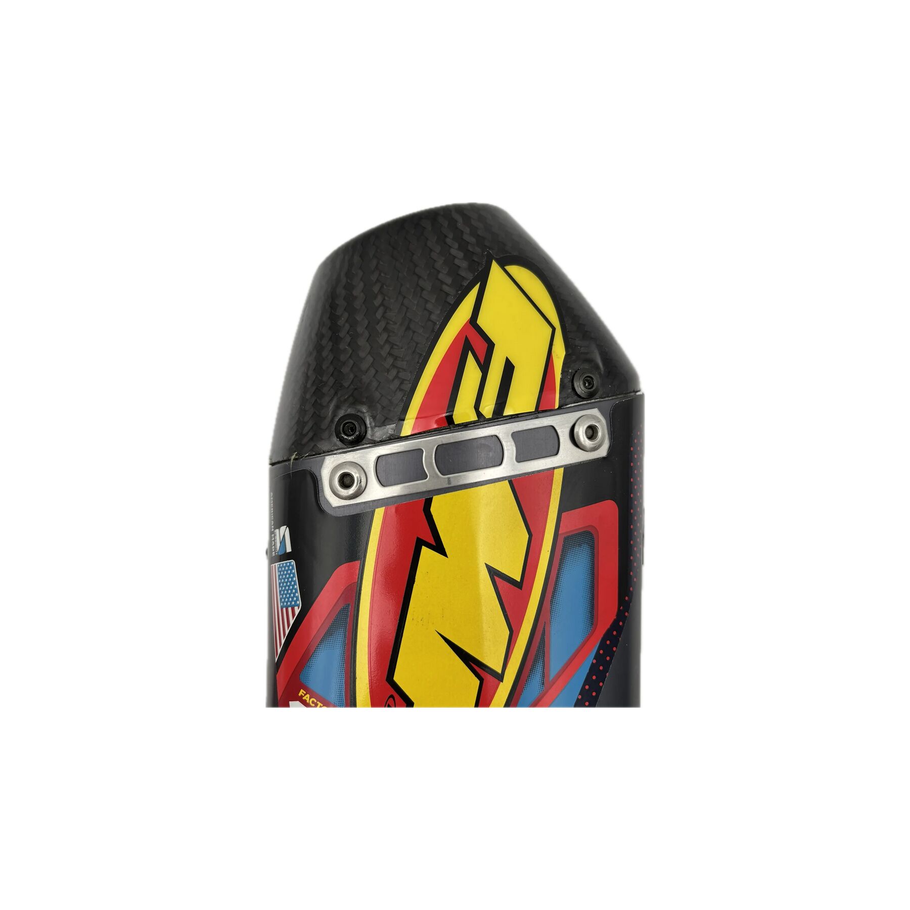 FMF Factory 4.1 External Carbon Fiber Replacement End Cap Kit