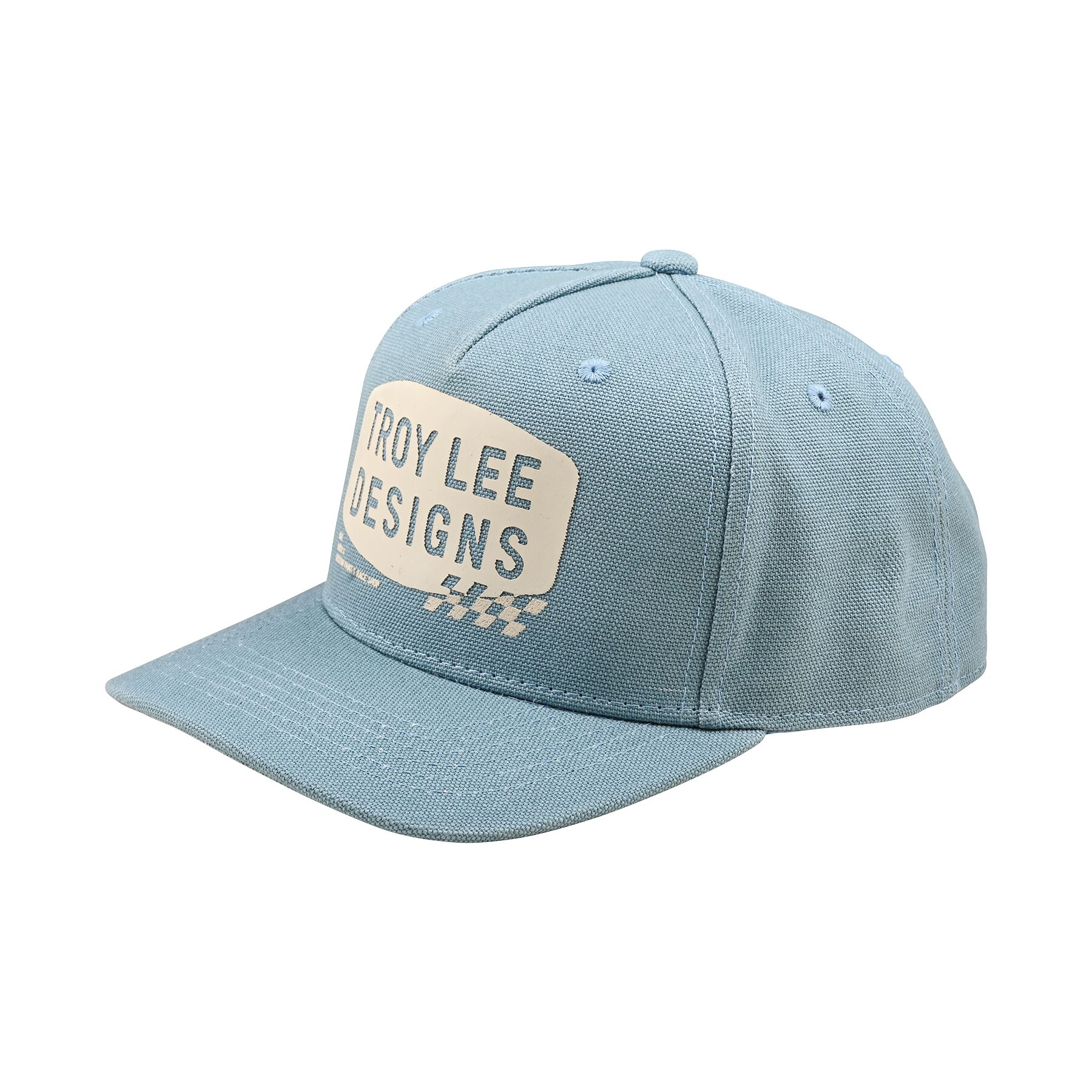 Troy Lee Stamp Curved Snapback Hat