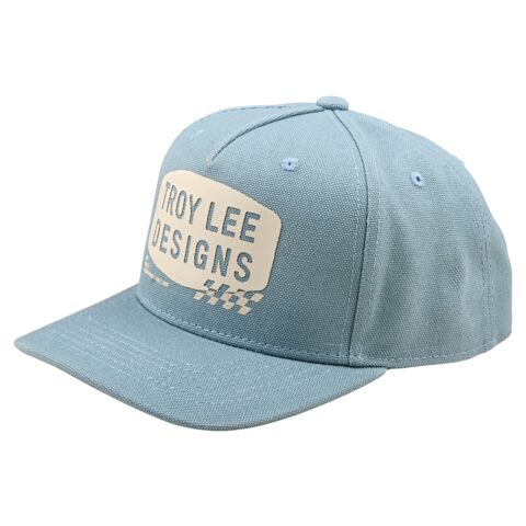 Troy Lee Stamp Curved Snapback Hat
