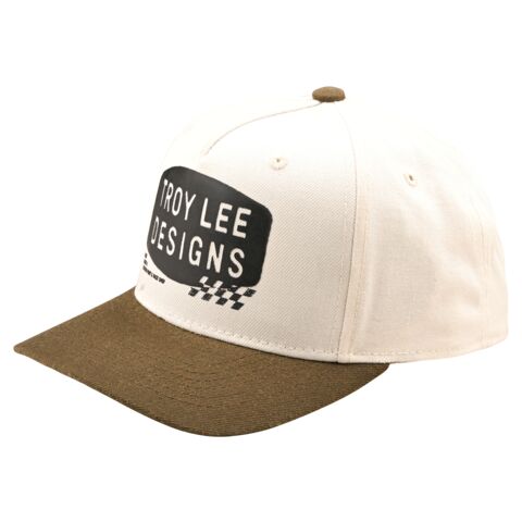 Troy Lee Stamp Curved Snapback Hat