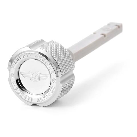 Figurati Designs Stainless Steel Knurled Magnetic Transmission Dipstick For Harley Touring 2017-2026