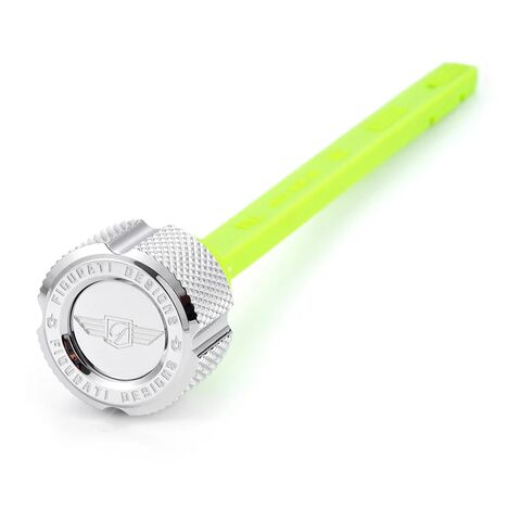 Figurati Designs Stainless Steel Knurled Magnetic Oil Dipstick For Indian Thunderstroke 2014-2017