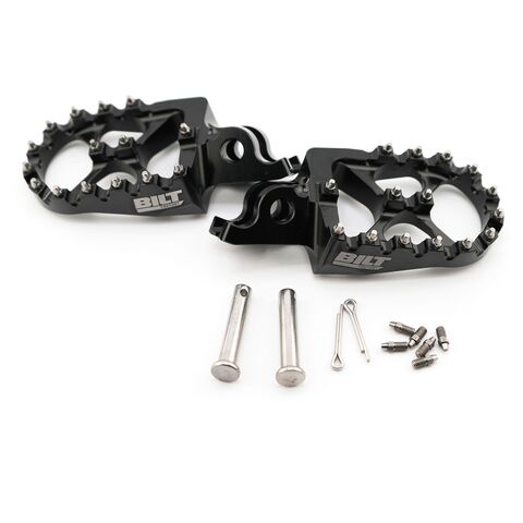 BILT FACTORY MX Foot Pegs Kawasaki KX250 / X / F / KX450 / X / F