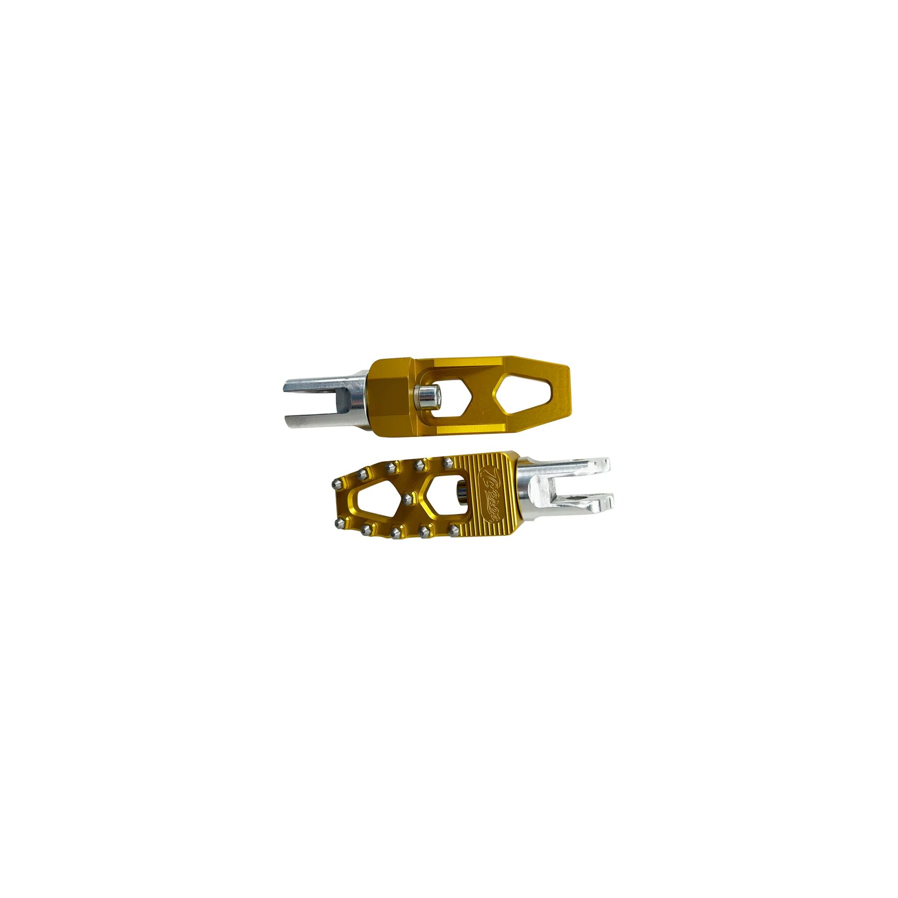 TC Bros Pro Series MX Lite Rider Foot Pegs For Harley Softail / Pan Am