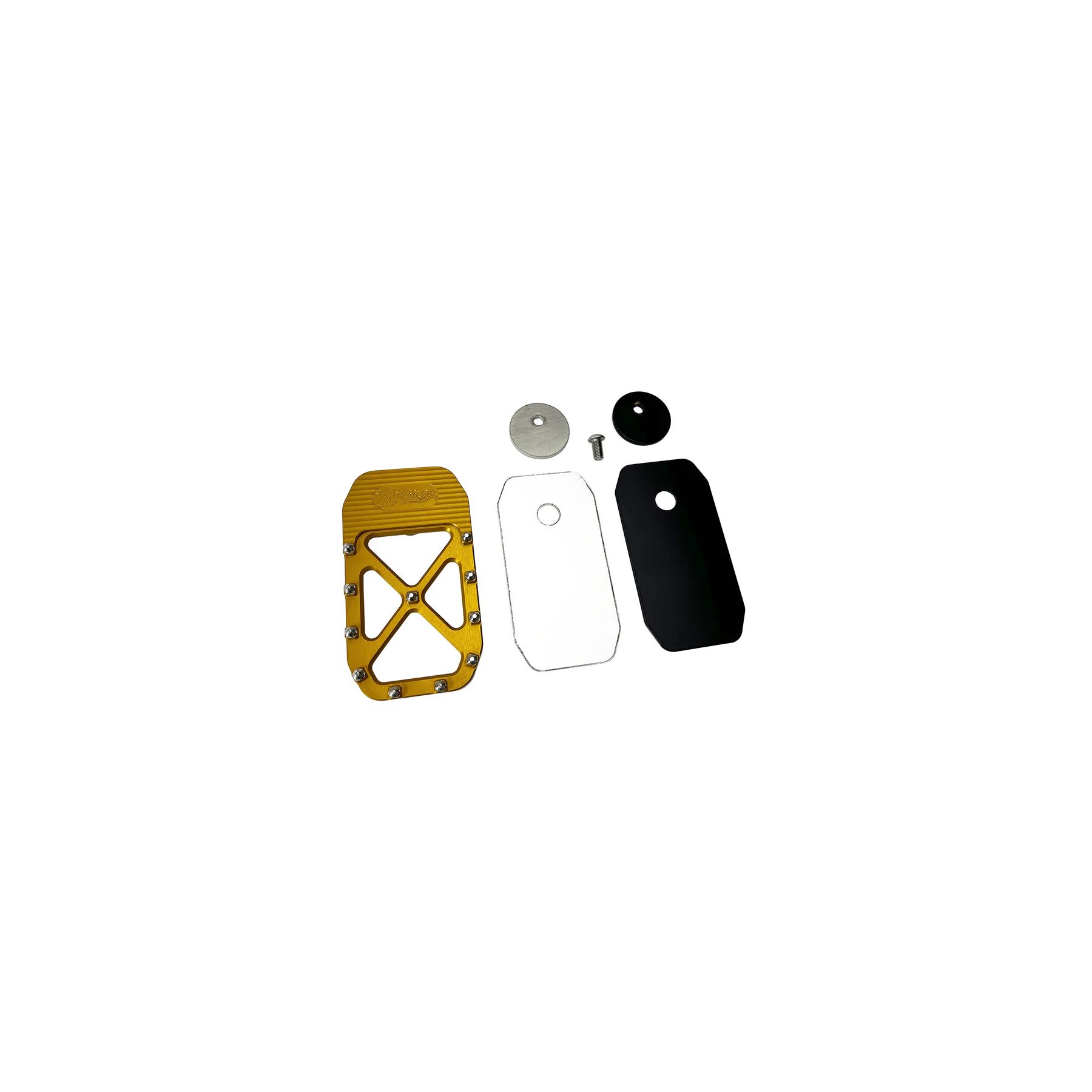 TC Bros Pro Series MX Brake Pedal Pad For Harley 1980-2025