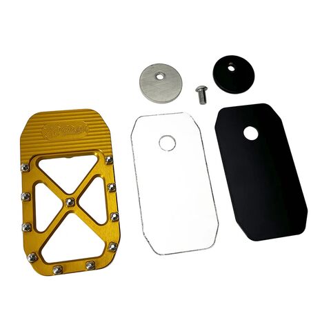 TC Bros Pro Series MX Brake Pedal Pad For Harley 1980-2026