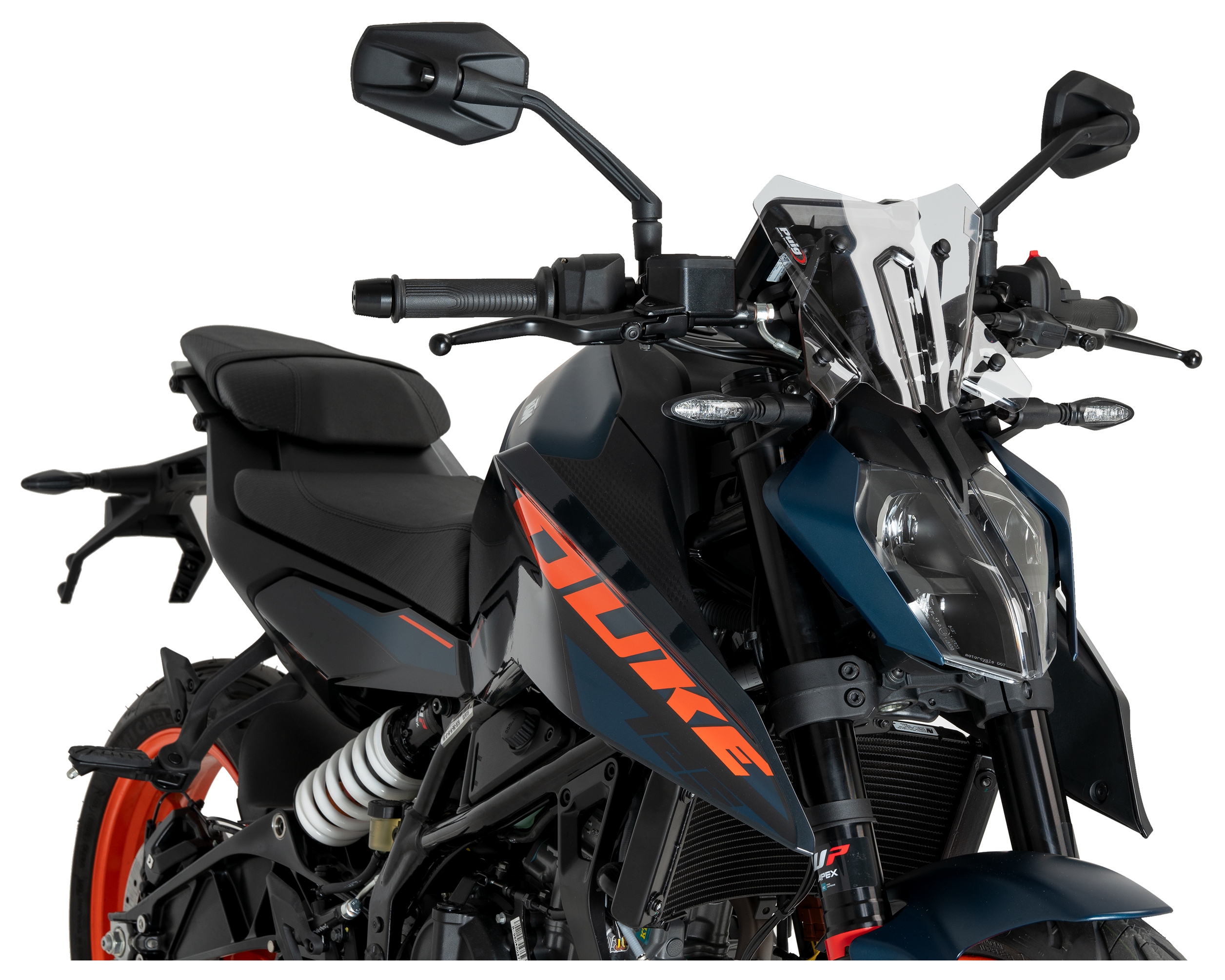 KTM 390DUKE用 Puig レーシングスクリーン Puig Naked New Generation Windscreen KTM Duke 390 2024-2025 | 5