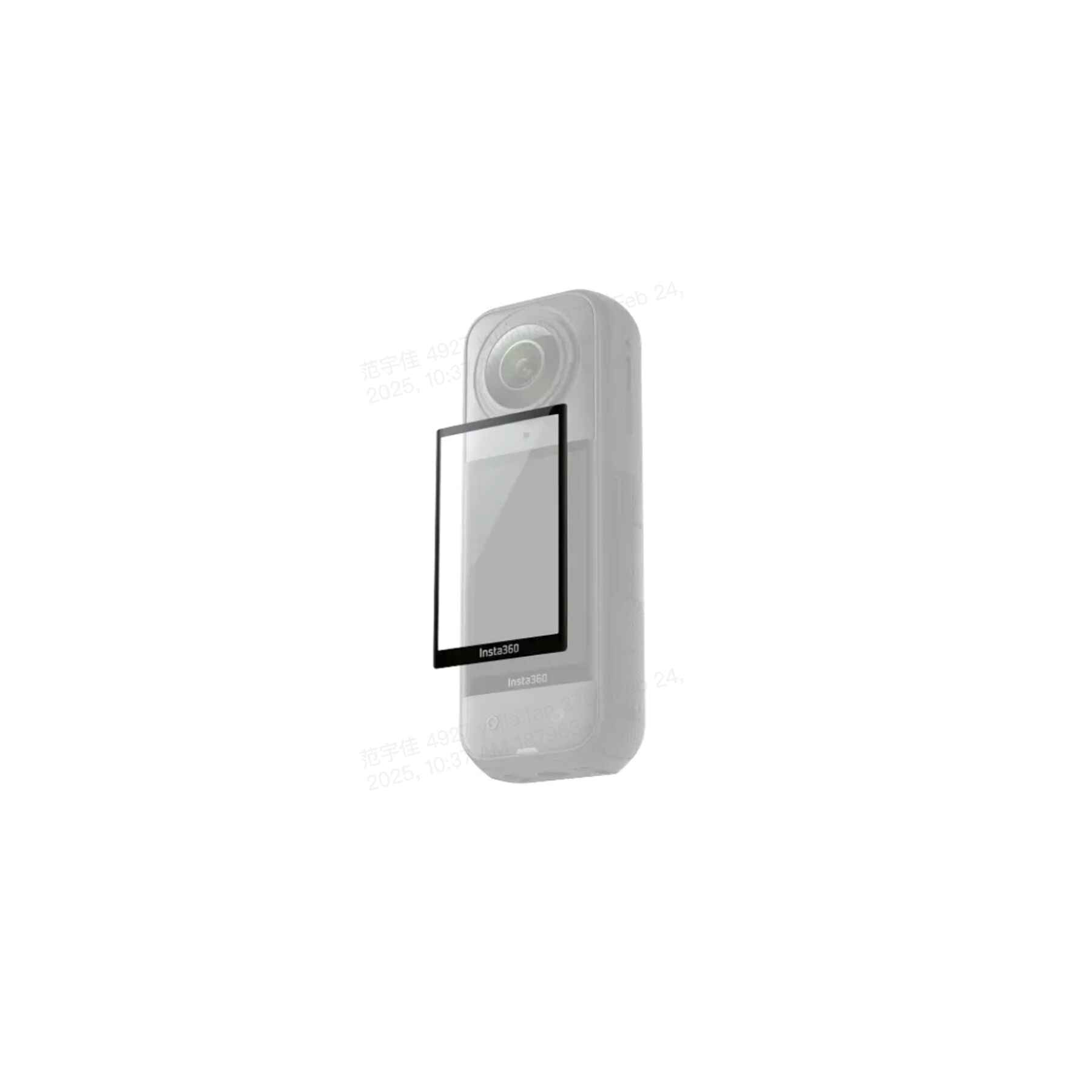 Insta360 X5 Cooling Screen Protector
