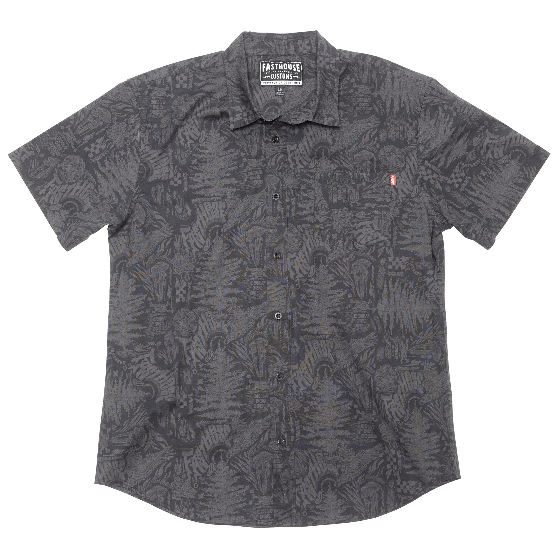 Fasthouse Tomahawk Button Down Shirt