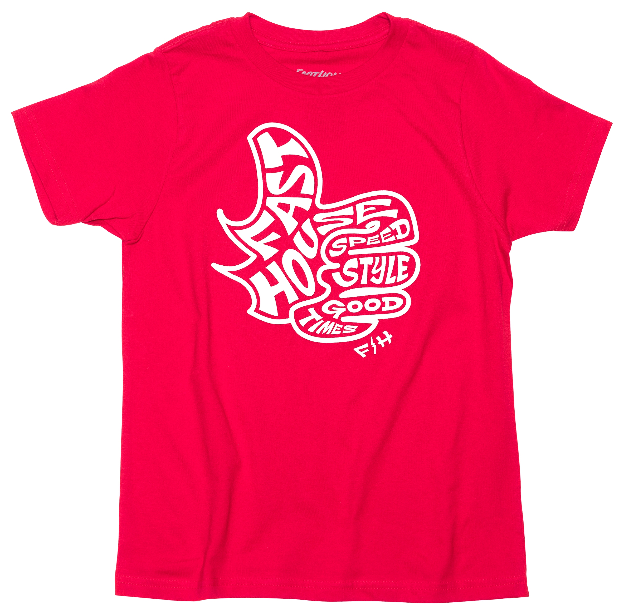 FastHouse YOUTH SATISFACTION SS RED 