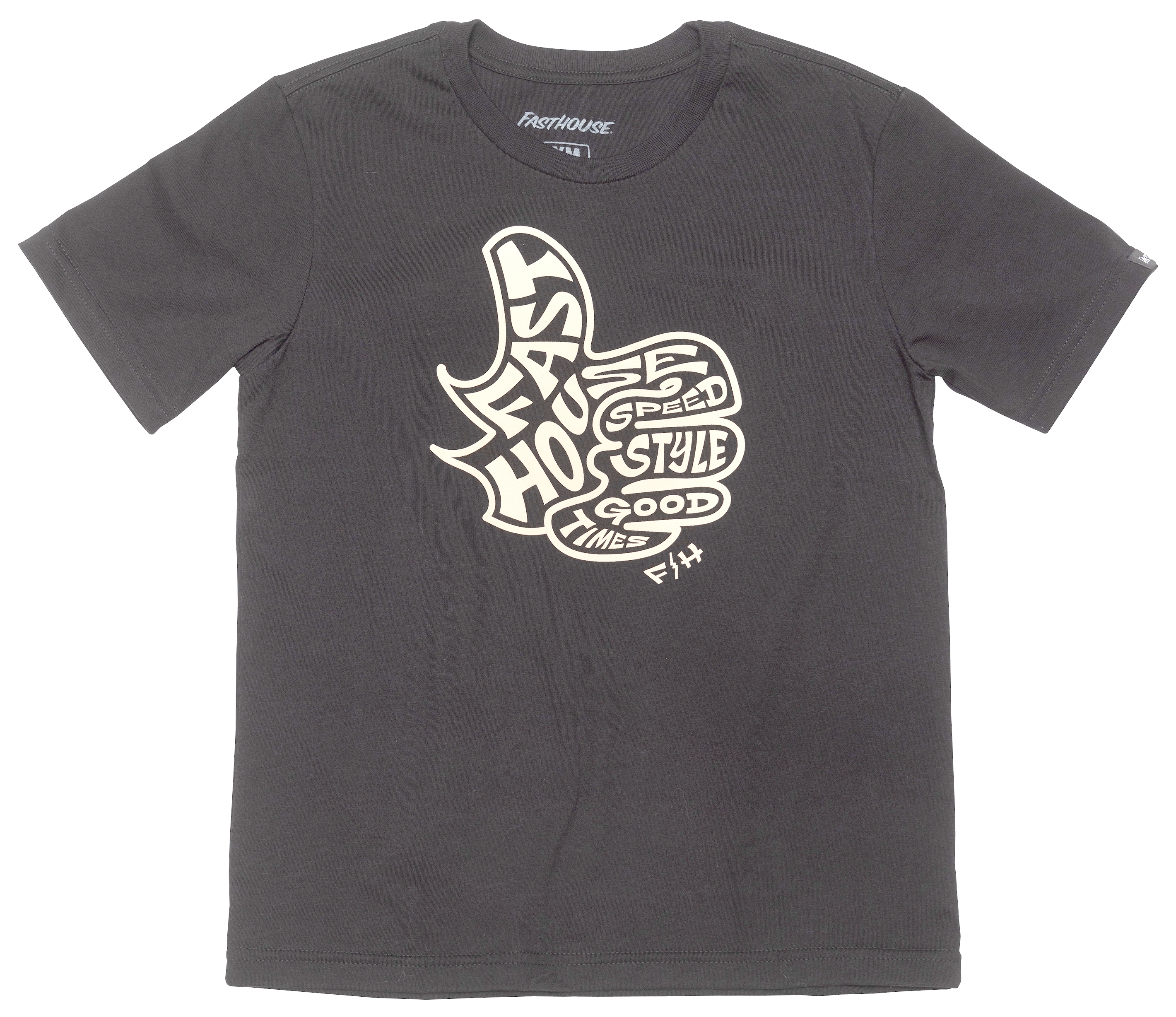 FastHouse YTH SATISFACTION SS BLACK 